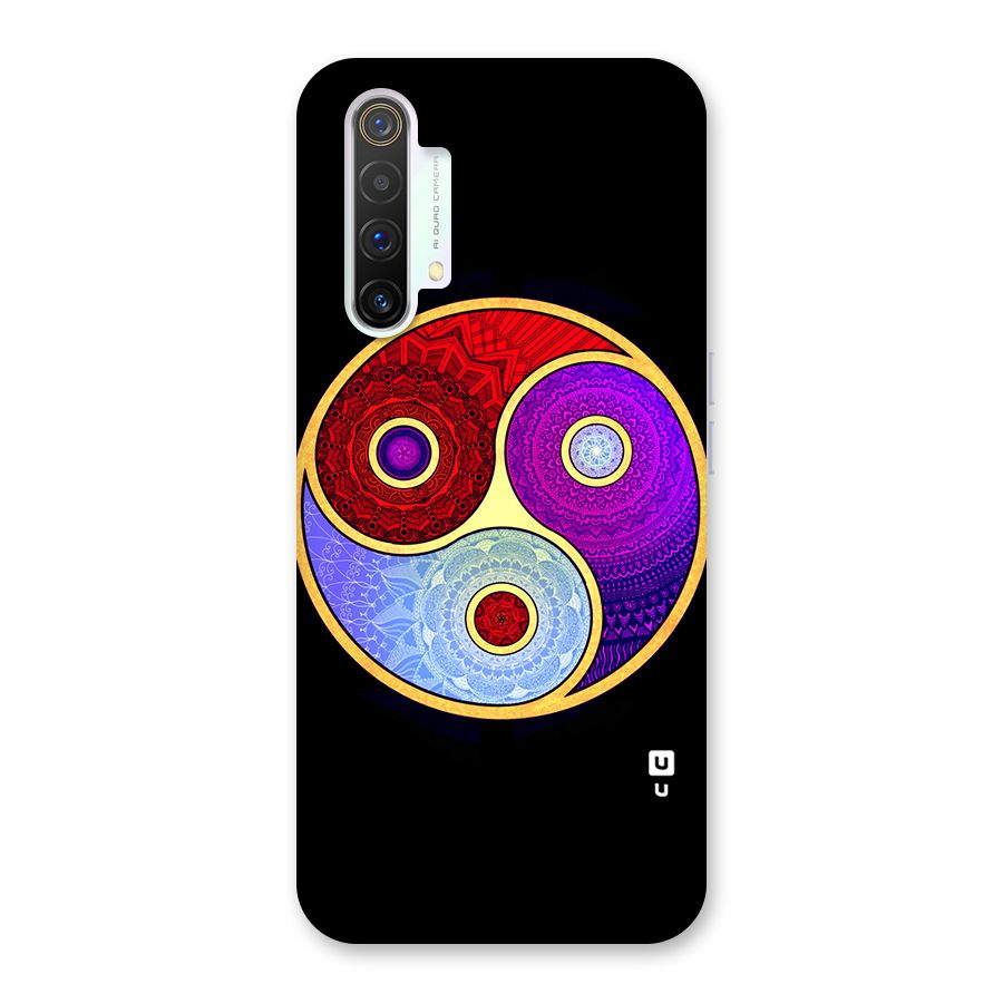Yin Yang Mandala Design Back Case for Realme X3