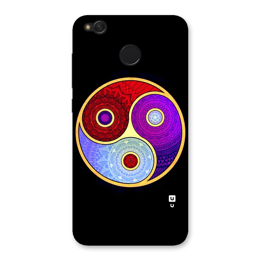 Yin Yang Mandala Design Back Case for Redmi 4