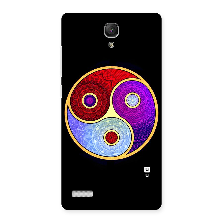 Yin Yang Mandala Design Back Case for Redmi Note Prime