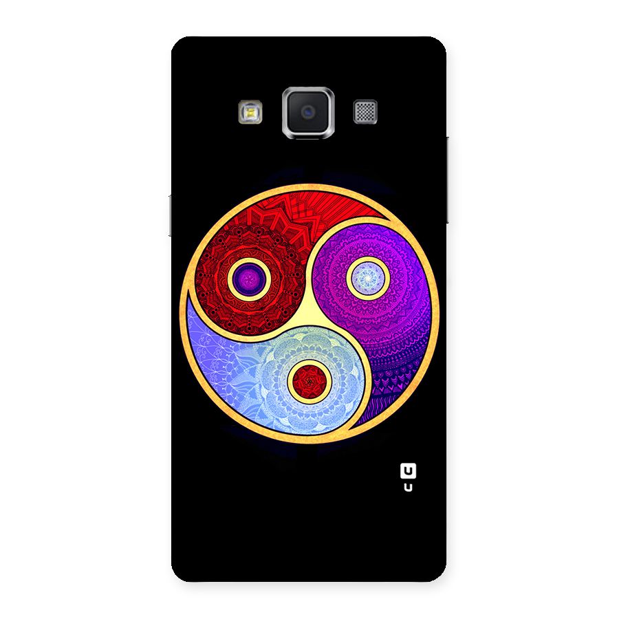 Yin Yang Mandala Design Back Case for Samsung Galaxy A5