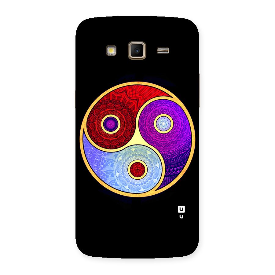 Yin Yang Mandala Design Back Case for Samsung Galaxy Grand 2