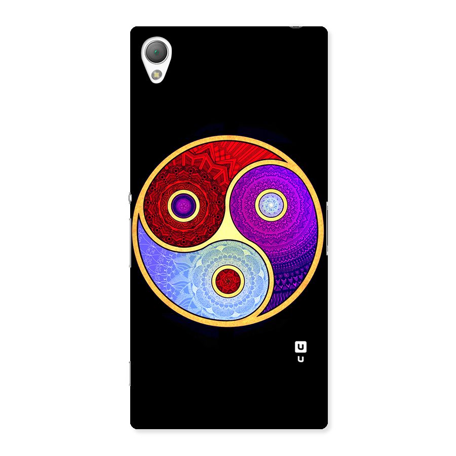 Yin Yang Mandala Design Back Case for Sony Xperia Z3