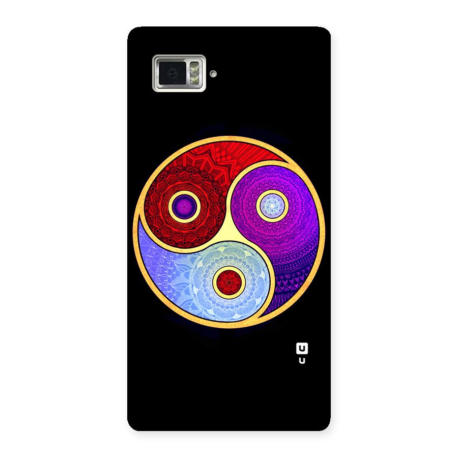 Yin Yang Mandala Design Back Case for Vibe Z2 Pro K920