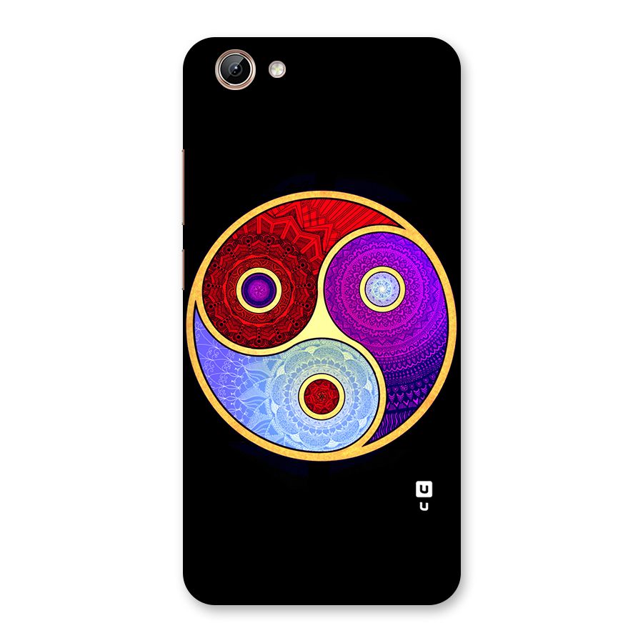 Yin Yang Mandala Design Back Case for Vivo Y71