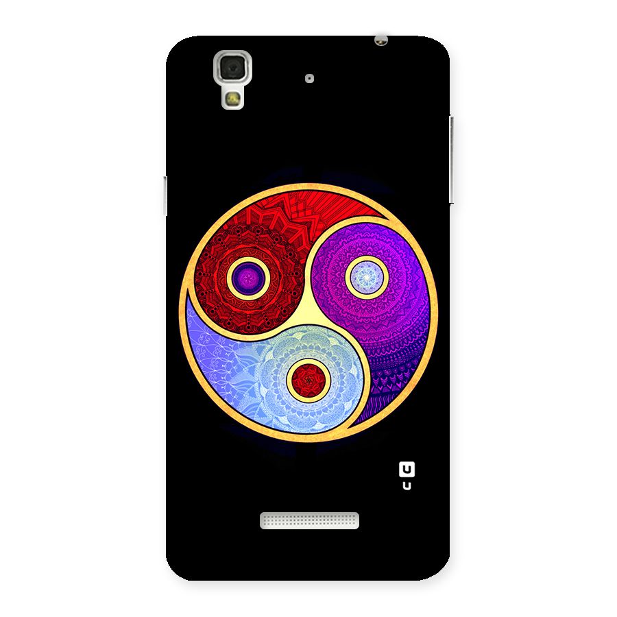 Yin Yang Mandala Design Back Case for YU Yureka Plus