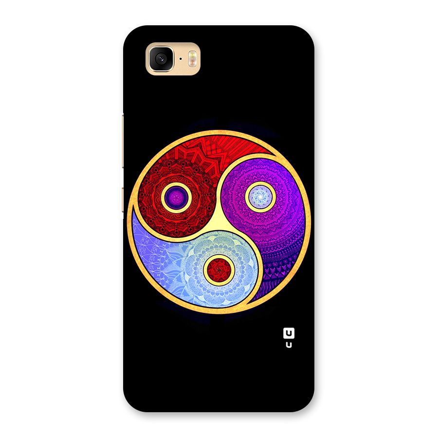 Yin Yang Mandala Design Back Case for Zenfone 3s Max