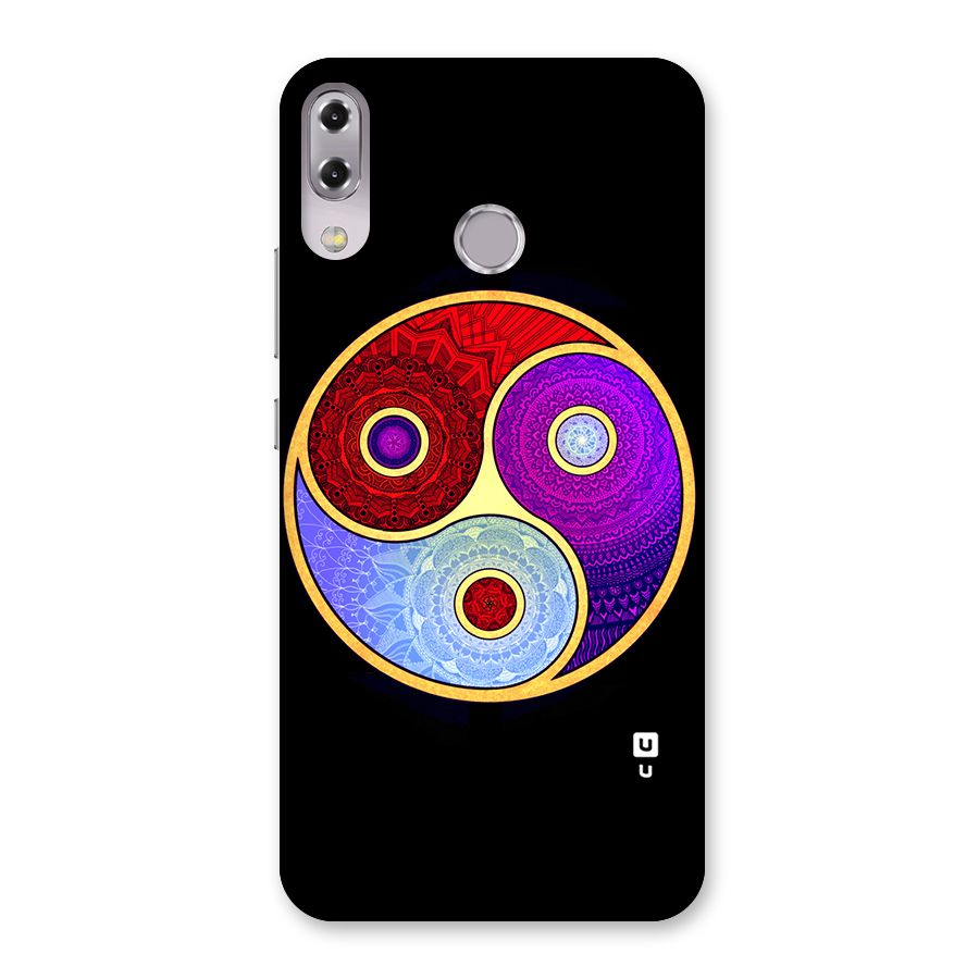 Yin Yang Mandala Design Back Case for Zenfone 5Z