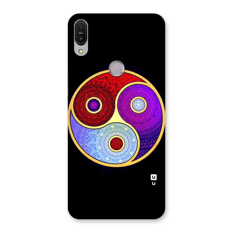 Yin Yang Mandala Design Back Case for Zenfone Max Pro M1