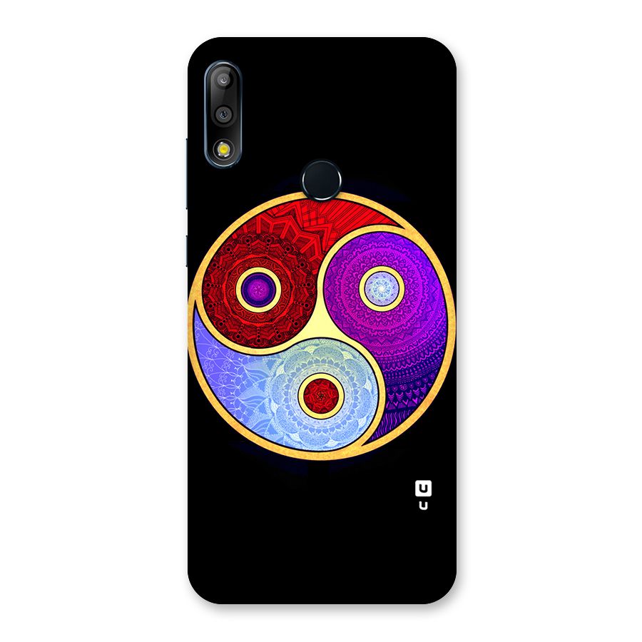 Yin Yang Mandala Design Back Case for Zenfone Max Pro M2