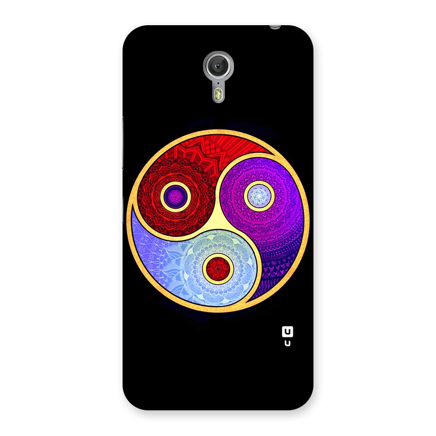 Yin Yang Mandala Design Back Case for Zuk Z1