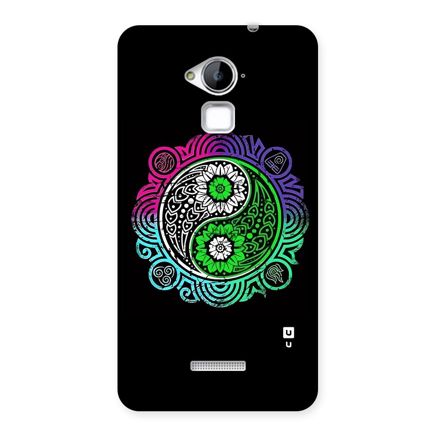 Yin and Yang Colorful Mandala Back Case for Coolpad Note 3