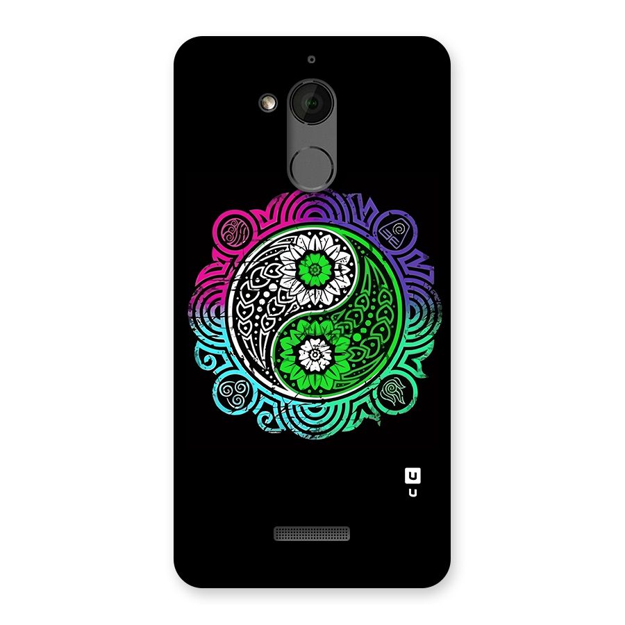 Yin and Yang Colorful Mandala Back Case for Coolpad Note 5