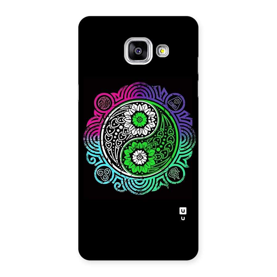 Yin and Yang Colorful Mandala Back Case for Galaxy A5 2016
