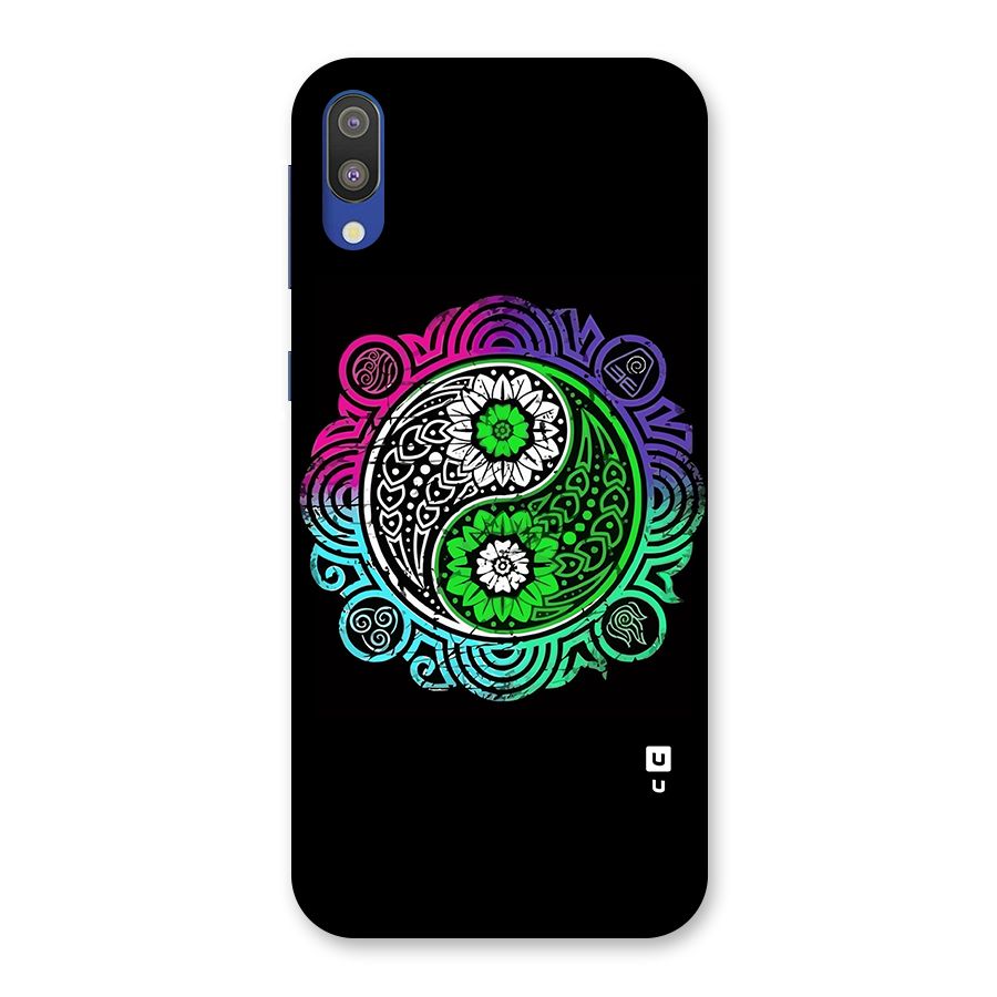 Yin and Yang Colorful Mandala Back Case for Galaxy M10