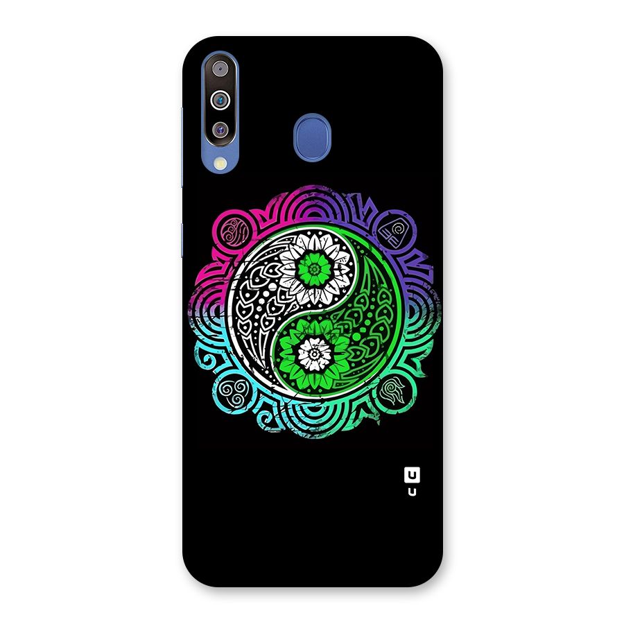 Yin and Yang Colorful Mandala Back Case for Galaxy M30