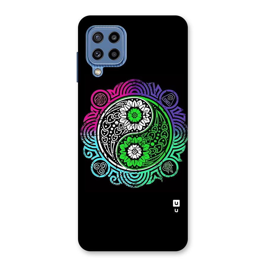 Yin and Yang Colorful Mandala Back Case for Galaxy M32