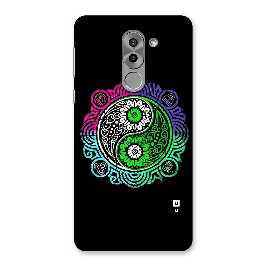 Yin and Yang Colorful Mandala Back Case for Honor 6X