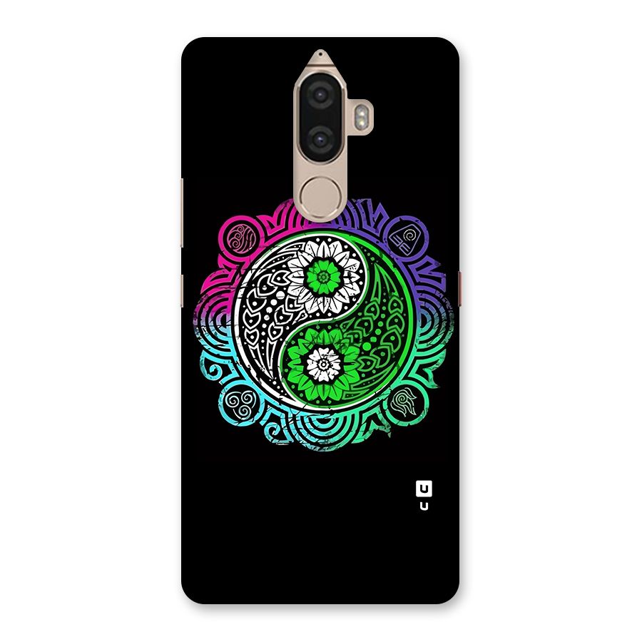 Yin and Yang Colorful Mandala Back Case for Lenovo K8 Note