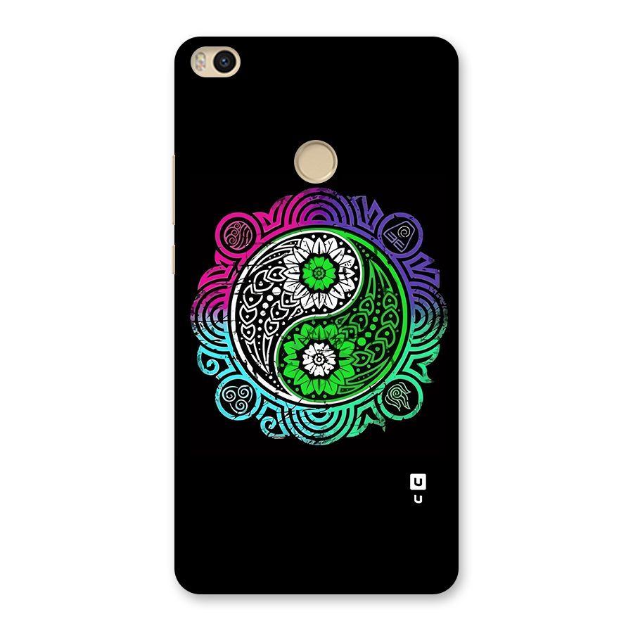 Yin and Yang Colorful Mandala Back Case for Mi Max 2