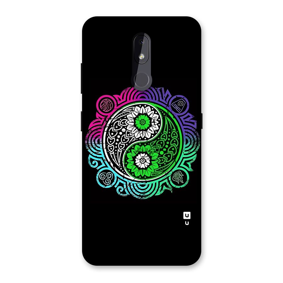 Yin and Yang Colorful Mandala Back Case for Nokia 3.2