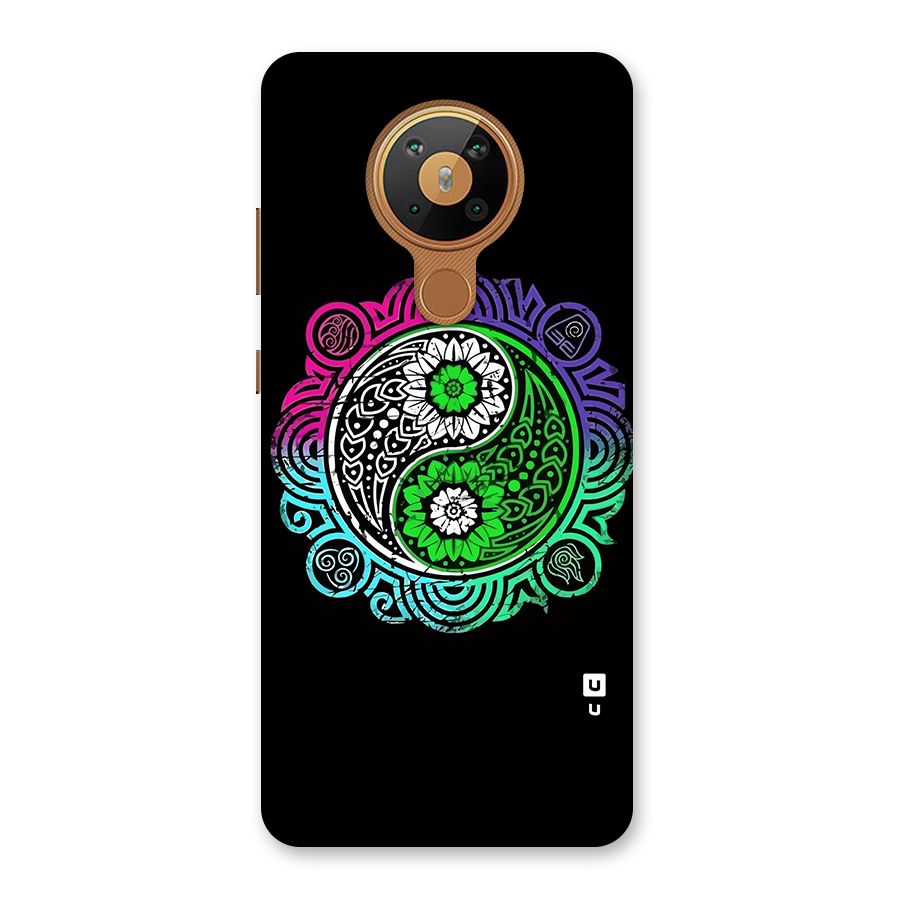 Yin and Yang Colorful Mandala Back Case for Nokia 5.3
