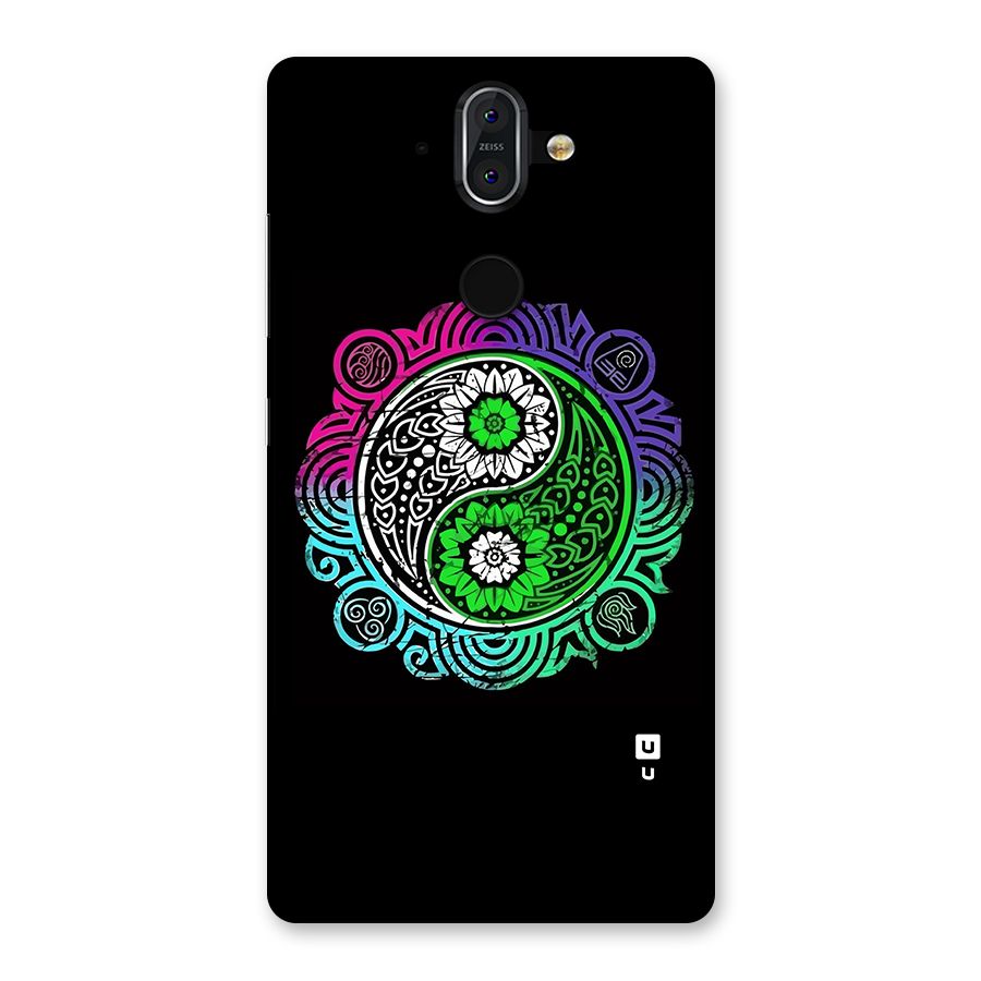 Yin and Yang Colorful Mandala Back Case for Nokia 8 Sirocco