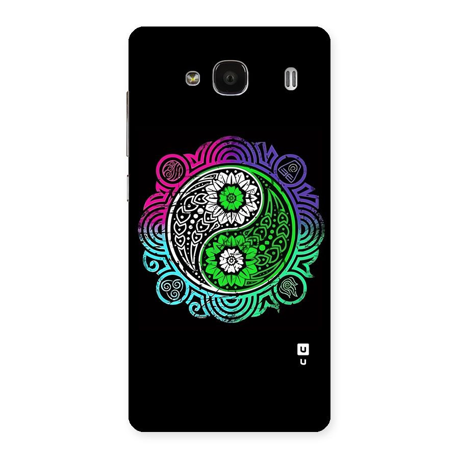 Yin and Yang Colorful Mandala Back Case for Redmi 2s