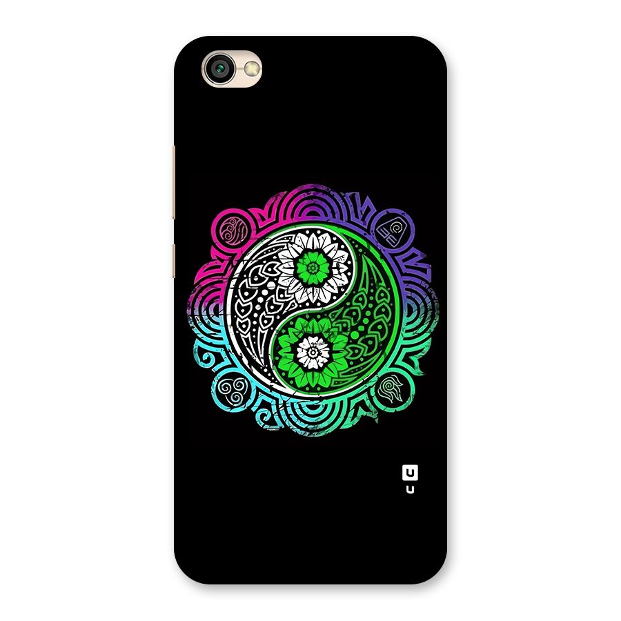 Yin and Yang Colorful Mandala Back Case for Redmi Y1 Lite