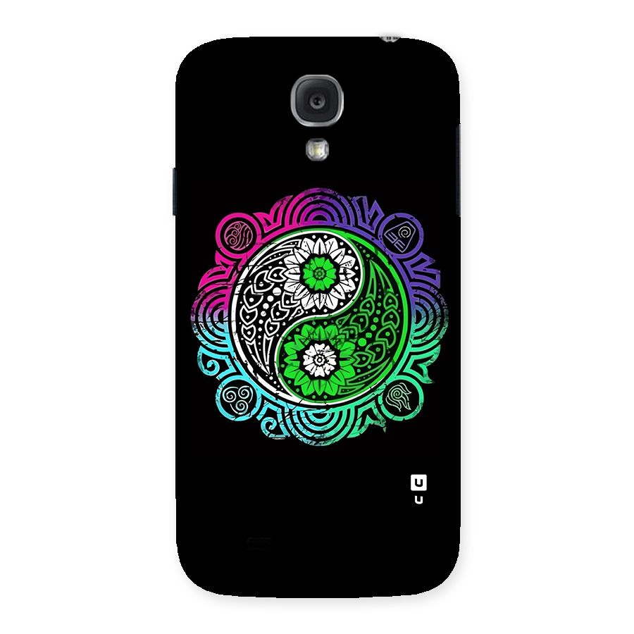 Yin and Yang Colorful Mandala Back Case for Samsung Galaxy S4