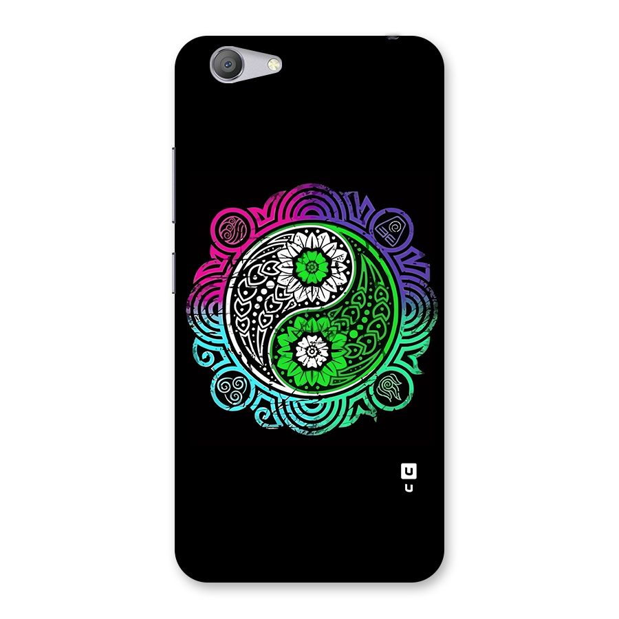 Yin and Yang Colorful Mandala Back Case for Vivo Y53