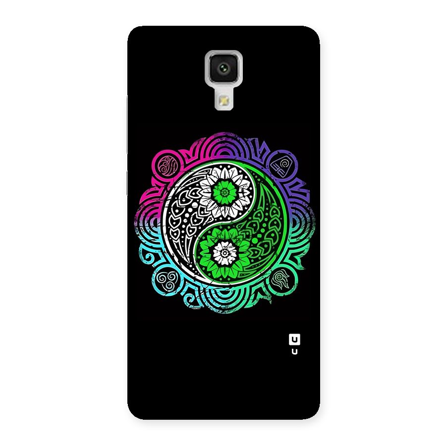 Yin and Yang Colorful Mandala Back Case for Xiaomi Mi 4