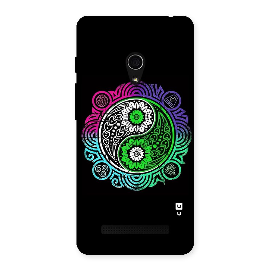 Yin and Yang Colorful Mandala Back Case for Zenfone 5