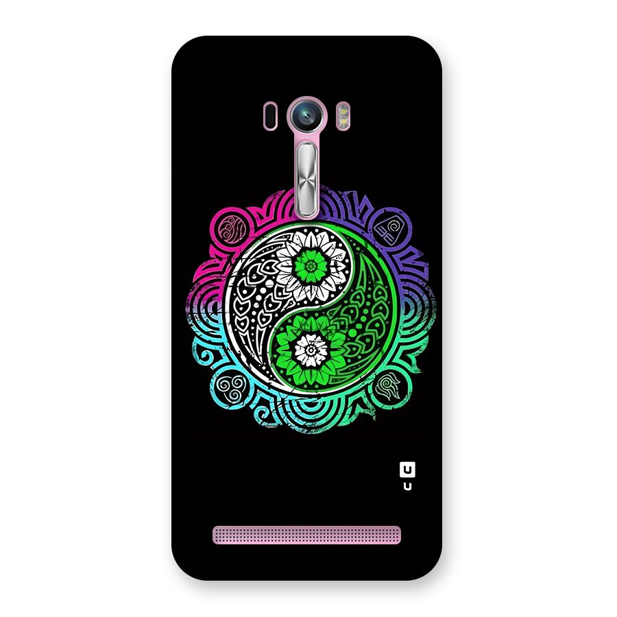 Yin and Yang Colorful Mandala Back Case for Zenfone Selfie