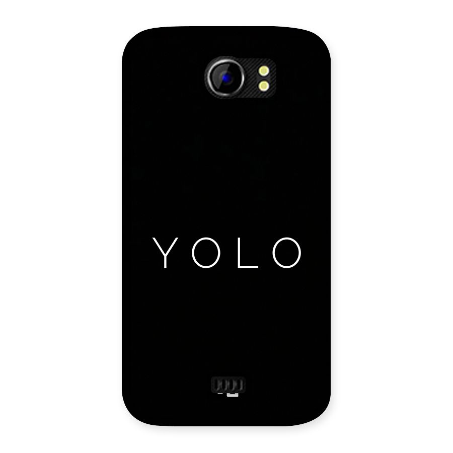 Yolo Is Truth Back Case for Canvas 2 A110