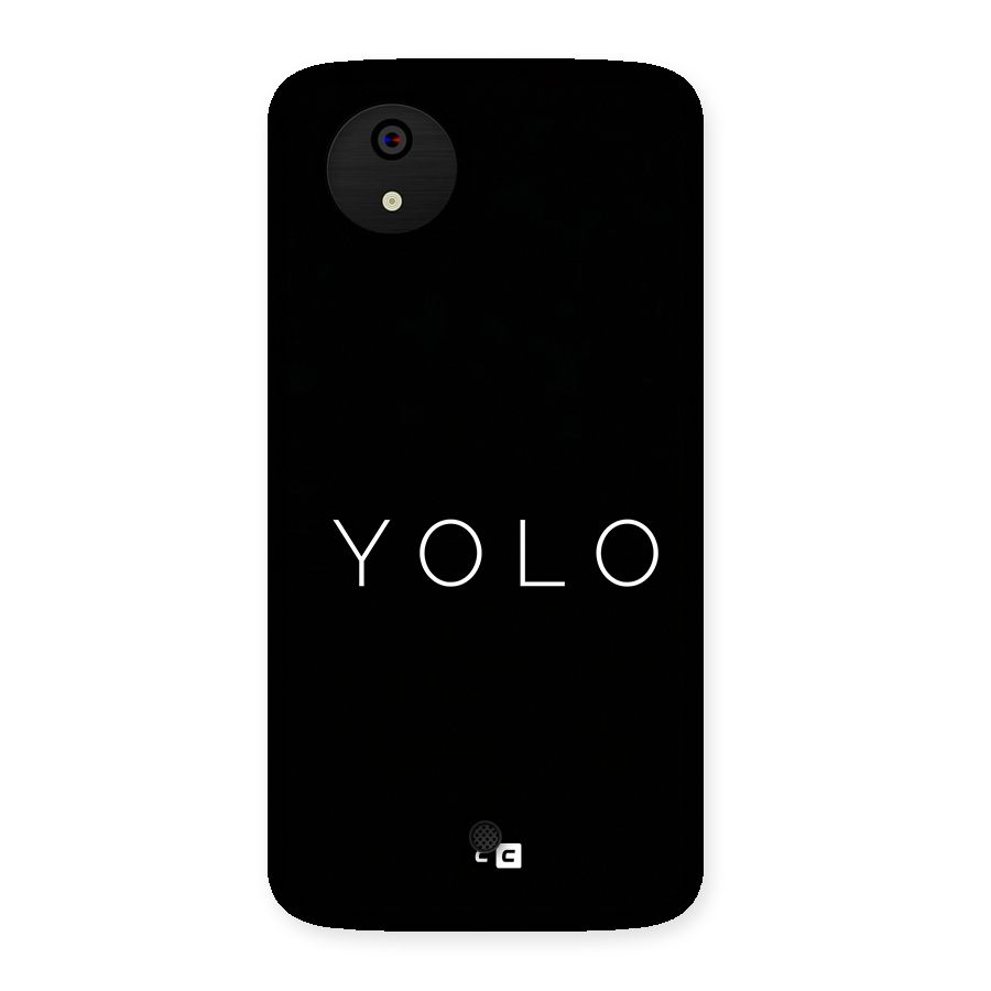 Yolo Is Truth Back Case for Canvas A1  AQ4501