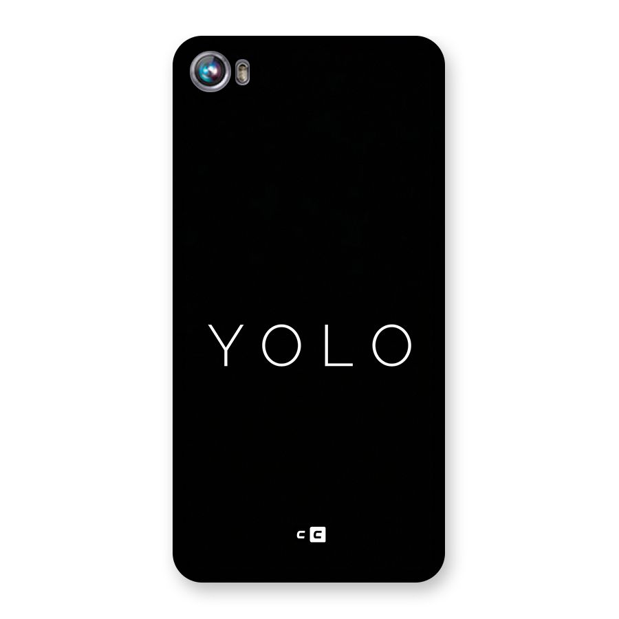Yolo Is Truth Back Case for Canvas Fire 4 (A107)