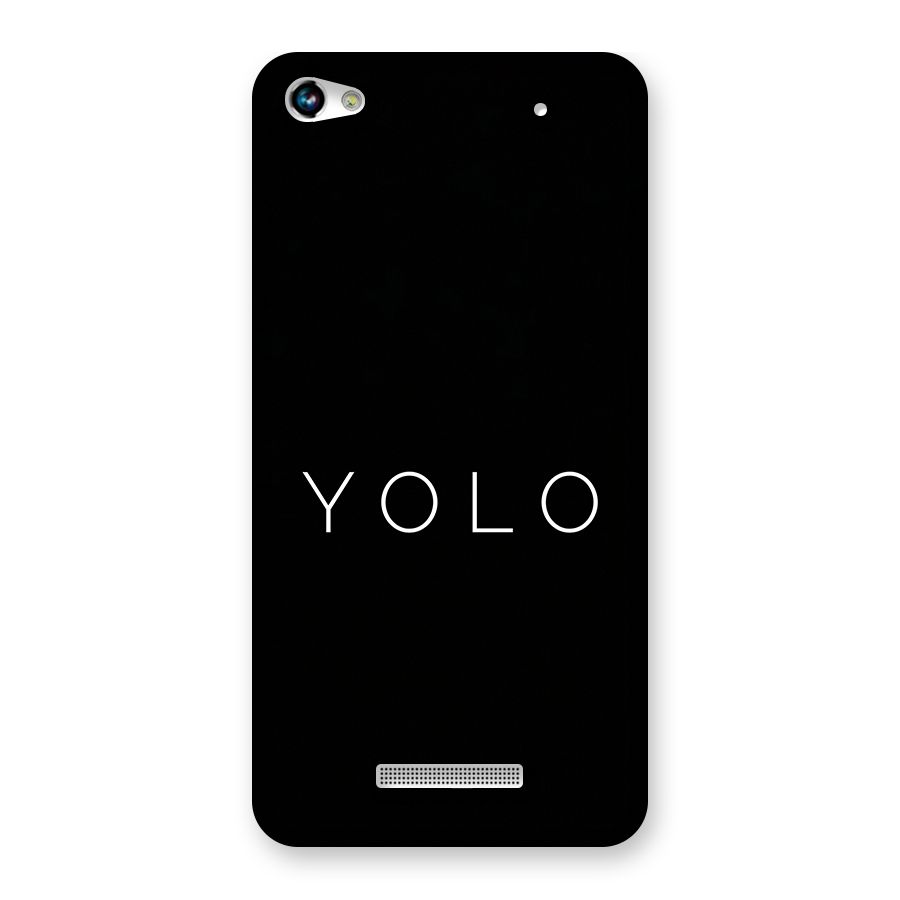Yolo Is Truth Back Case for Canvas Hue 2 A316