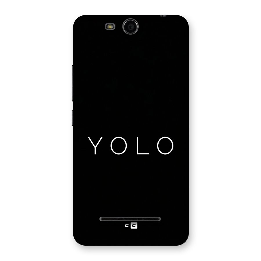 Yolo Is Truth Back Case for Canvas Juice 3 Q392