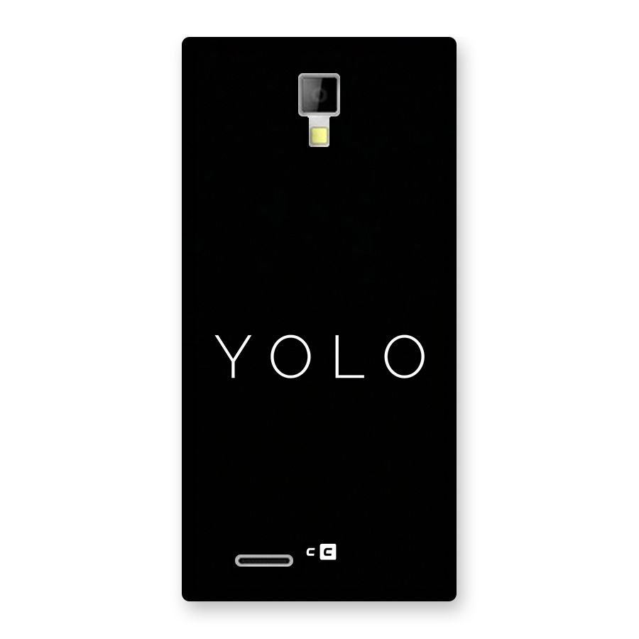 Yolo Is Truth Back Case for Canvas Xpress A99