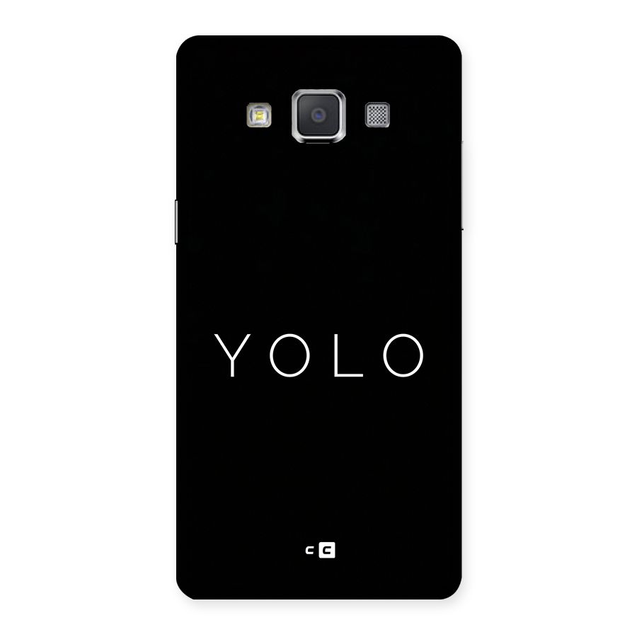 Yolo Is Truth Back Case for Galaxy Grand 3