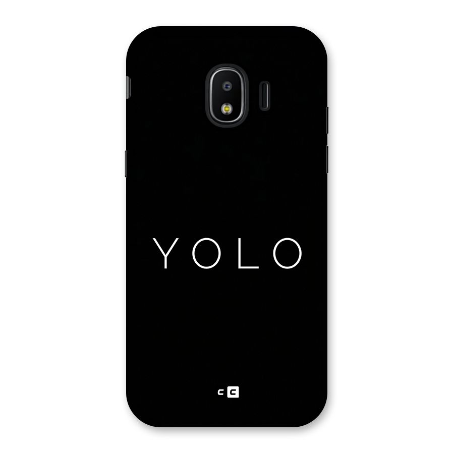Yolo Is Truth Back Case for Galaxy J2 Pro 2018