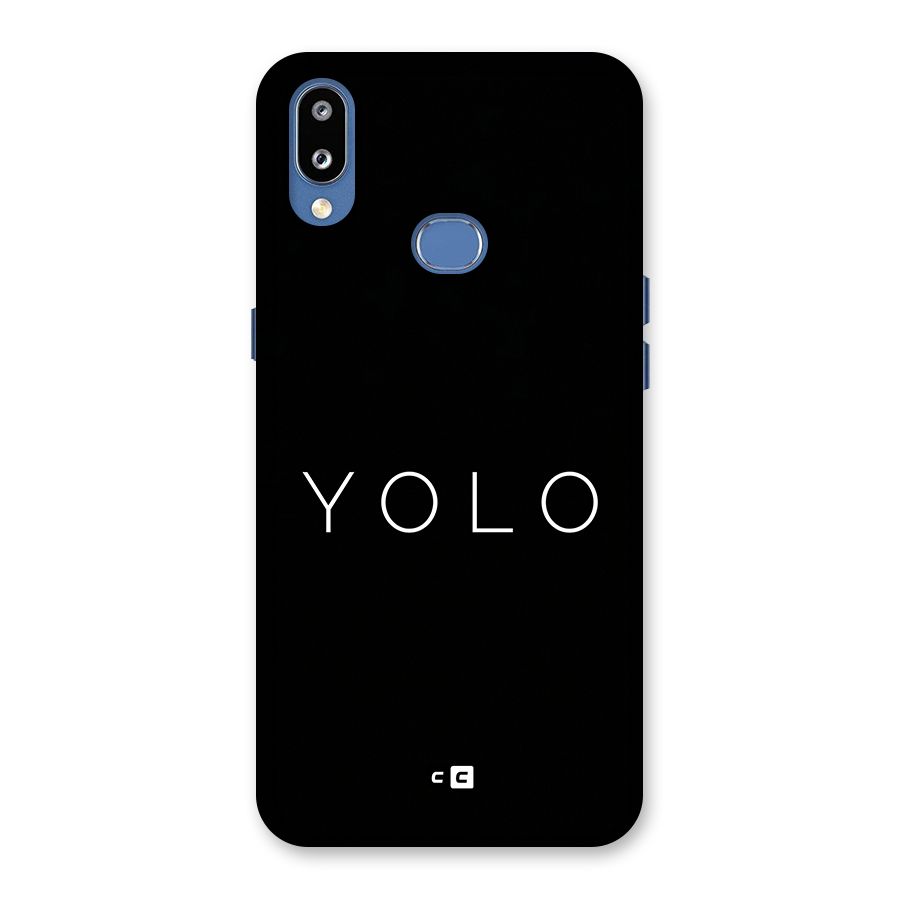 Yolo Is Truth Back Case for Galaxy M01s