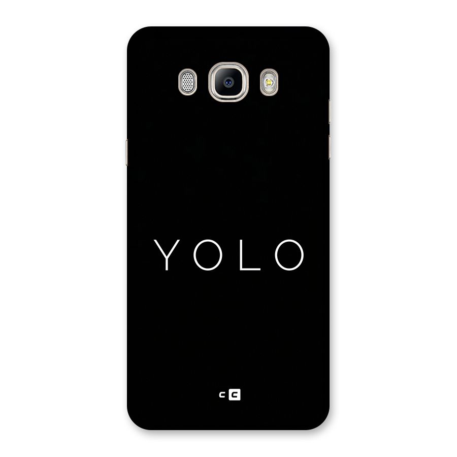 Yolo Is Truth Back Case for Galaxy On8