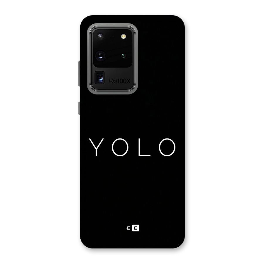 Yolo Is Truth Back Case for Galaxy S20 Ultra