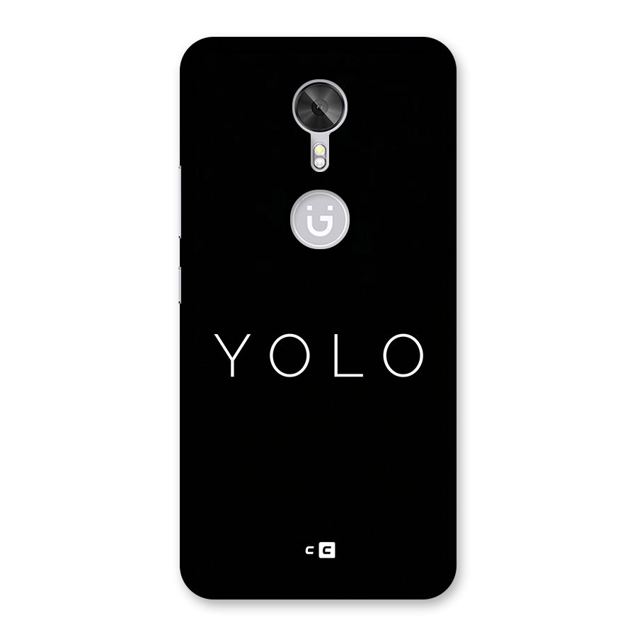 Yolo Is Truth Back Case for Gionee A1