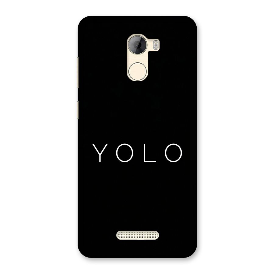Yolo Is Truth Back Case for Gionee A1 LIte