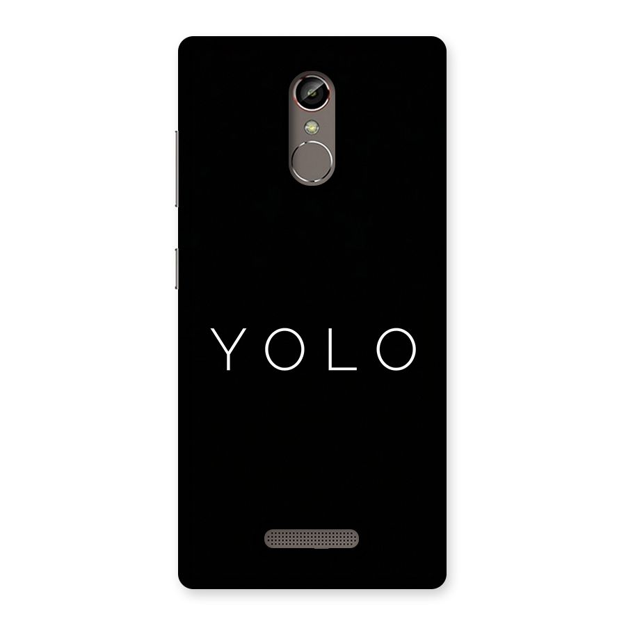 Yolo Is Truth Back Case for Gionee S6s