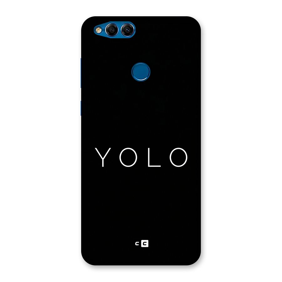 Yolo Is Truth Back Case for Honor 7X