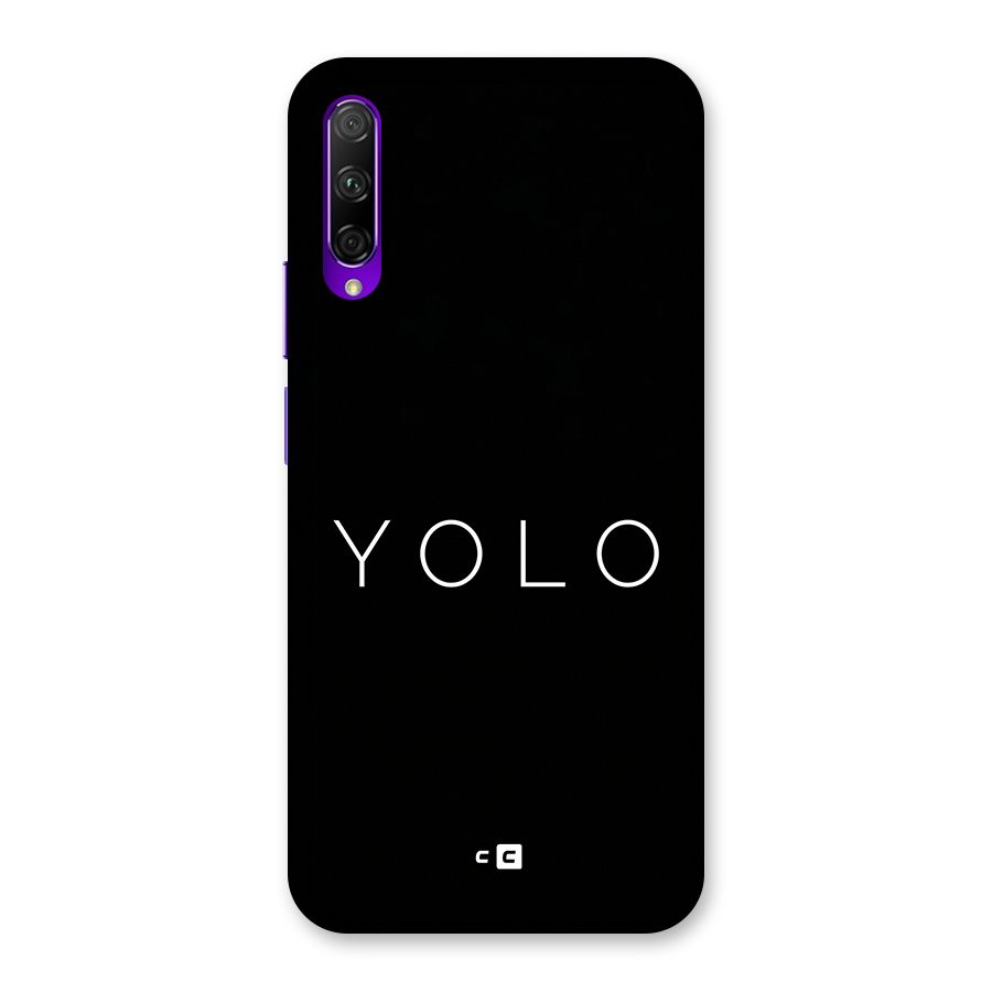 Yolo Is Truth Back Case for Honor 9X Pro