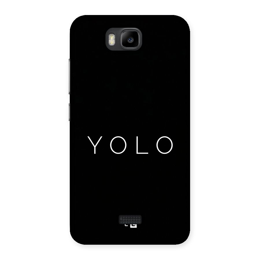 Yolo Is Truth Back Case for Honor Bee